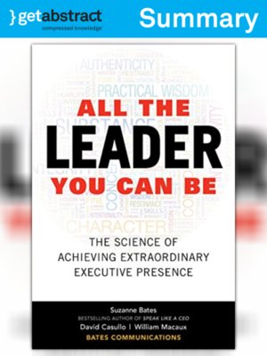 cover image of All the Leader You Can Be (Summary)